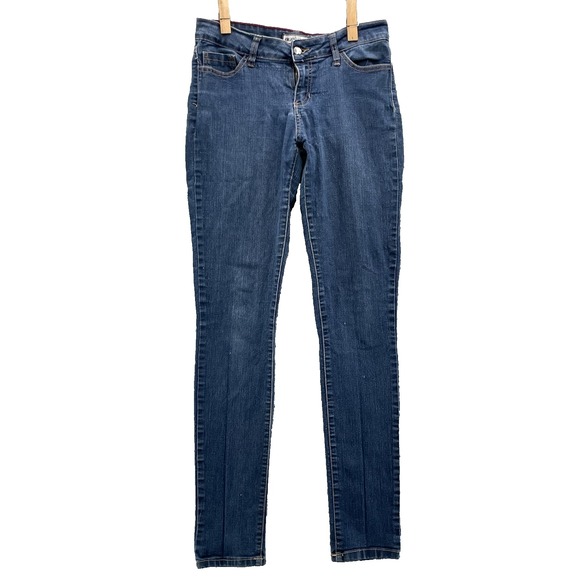 Cello Skinny Jeans Women's‎ 9 Blue Grunge Indie Denim Y2K Chic Academia Classic - Picture 1 of 12